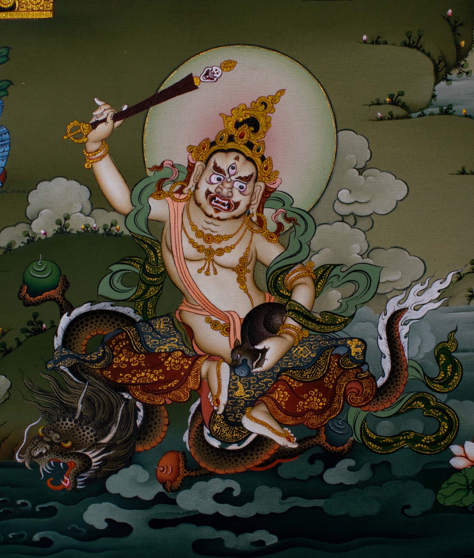 High Quality Zambala Thangka Art Special Collection Tibetan Etsy