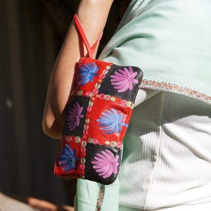 Bolso de estilo moderno / Bolso de cachemira bordado a mano / ¡Regalo de moda perfecto para el Día de la Madre!