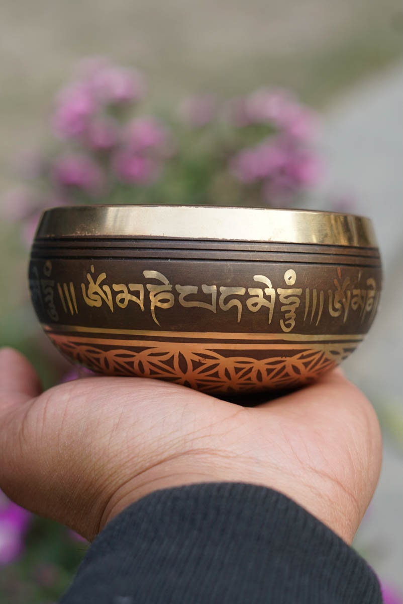 Singing Bowl from Himalayas Nepal Small Size 4 inch singing | Etsy