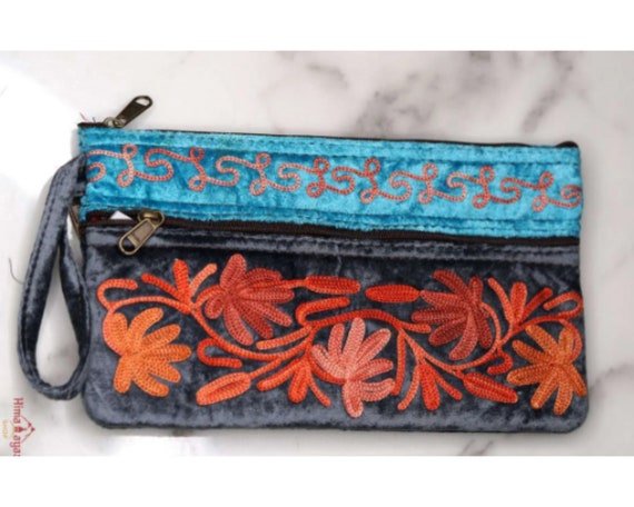 Women Wrist Wallet Zip Velvet Cash Wallet Best Handmade Women Wrist Wallet  Best Gift for Her - Etsy