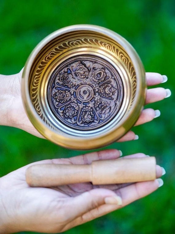 ネパール直輸入シンギングボウル6個セット シンギングボウル オールド