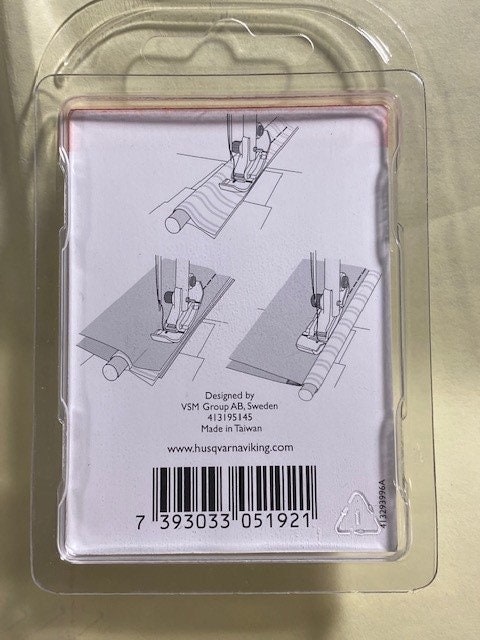 Clear Stitch In Ditch Foot For Viking Husqvarna Sewing Machines - 412-9274-46