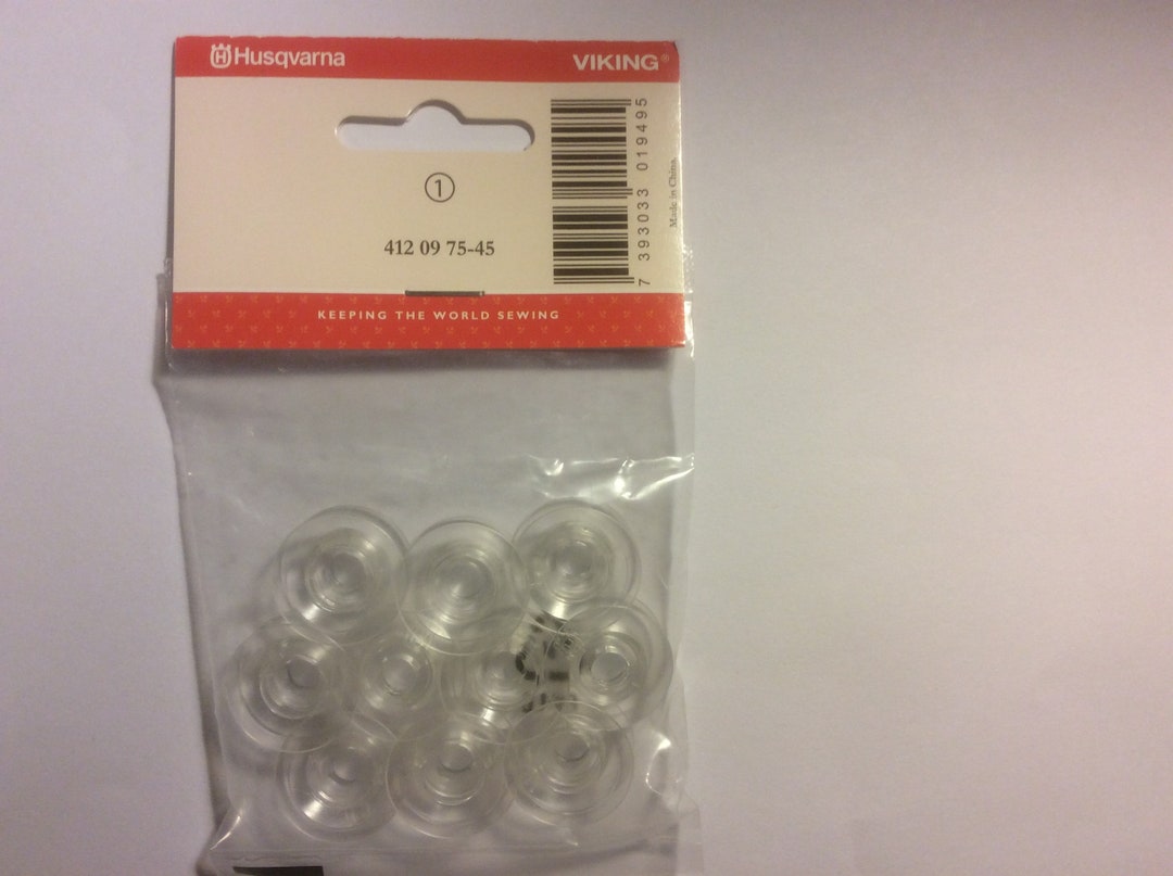 GENUINE Viking Husqvarna Bobbins 10 Pack 412 097545 That Fit Group 1