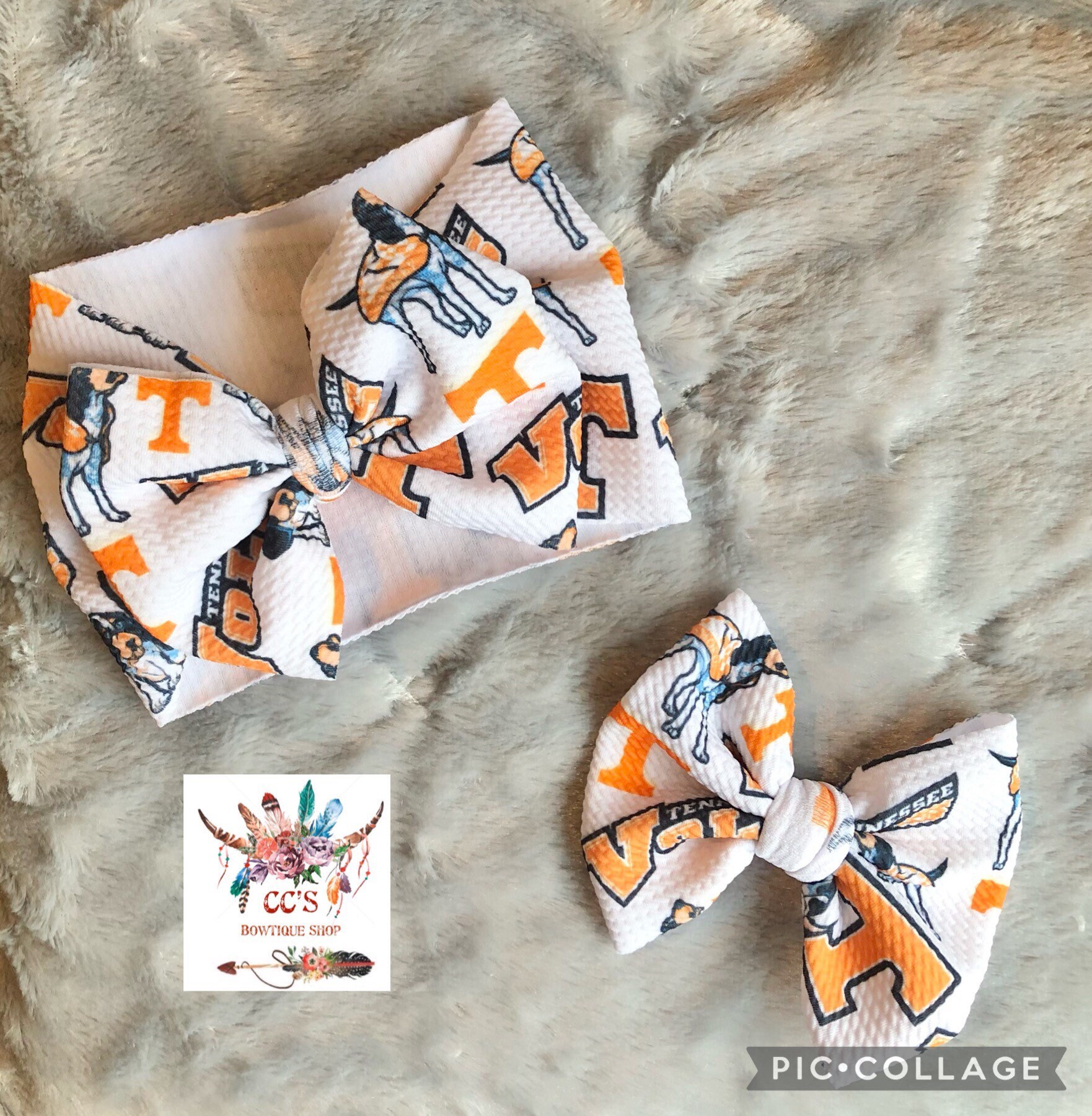 UT Inspired Headwrap/ Tennessee Vols Inspired Headwrap