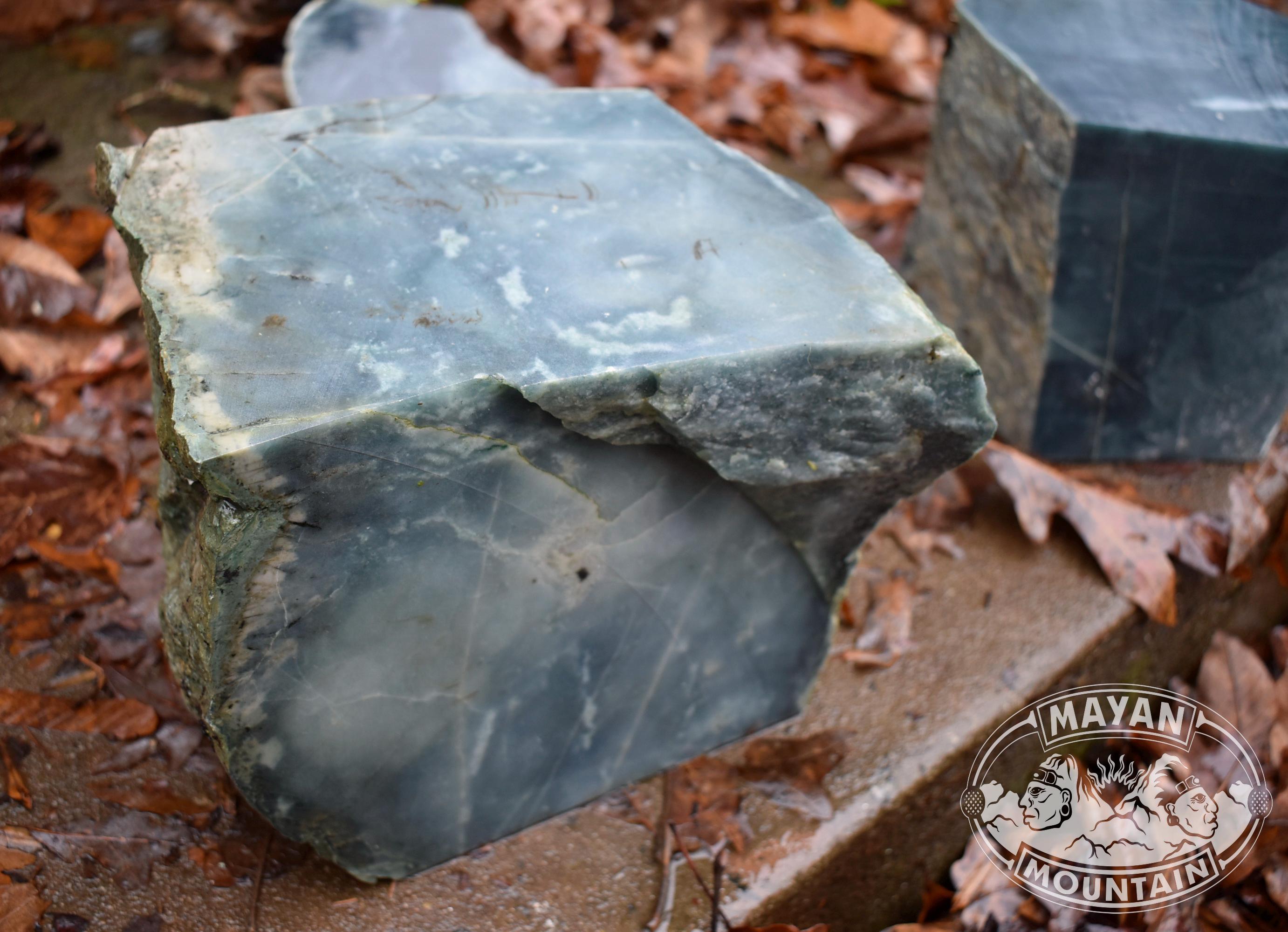 40 lb MEGA BLOCK!! LIQUIDATION // Must Sell // Huge Chunk // Guatemalan Rough Blue Jadeite Jade