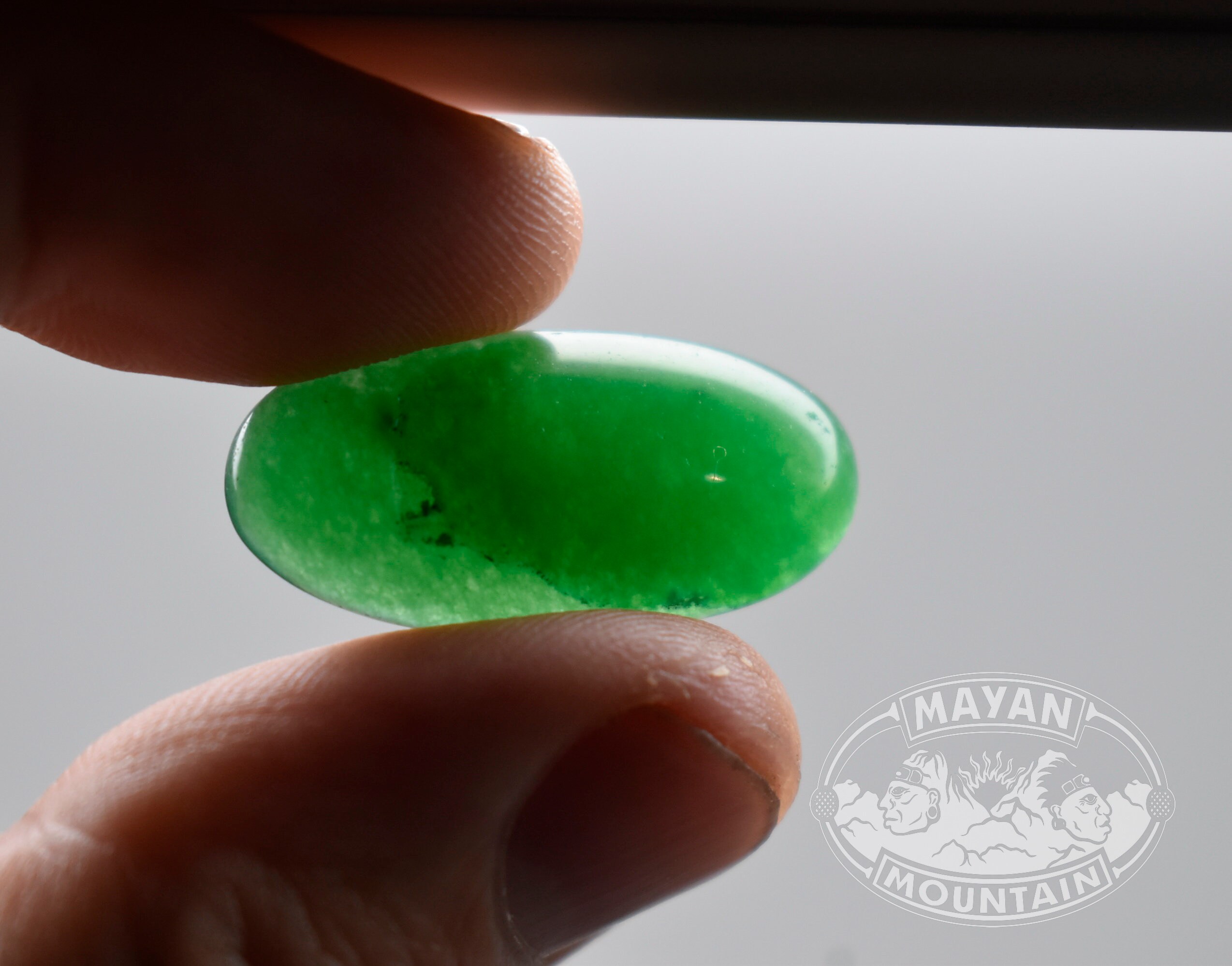 HUGE IMERIAL GREEN // Jadeite Jade // Cabochon // Guatemalan