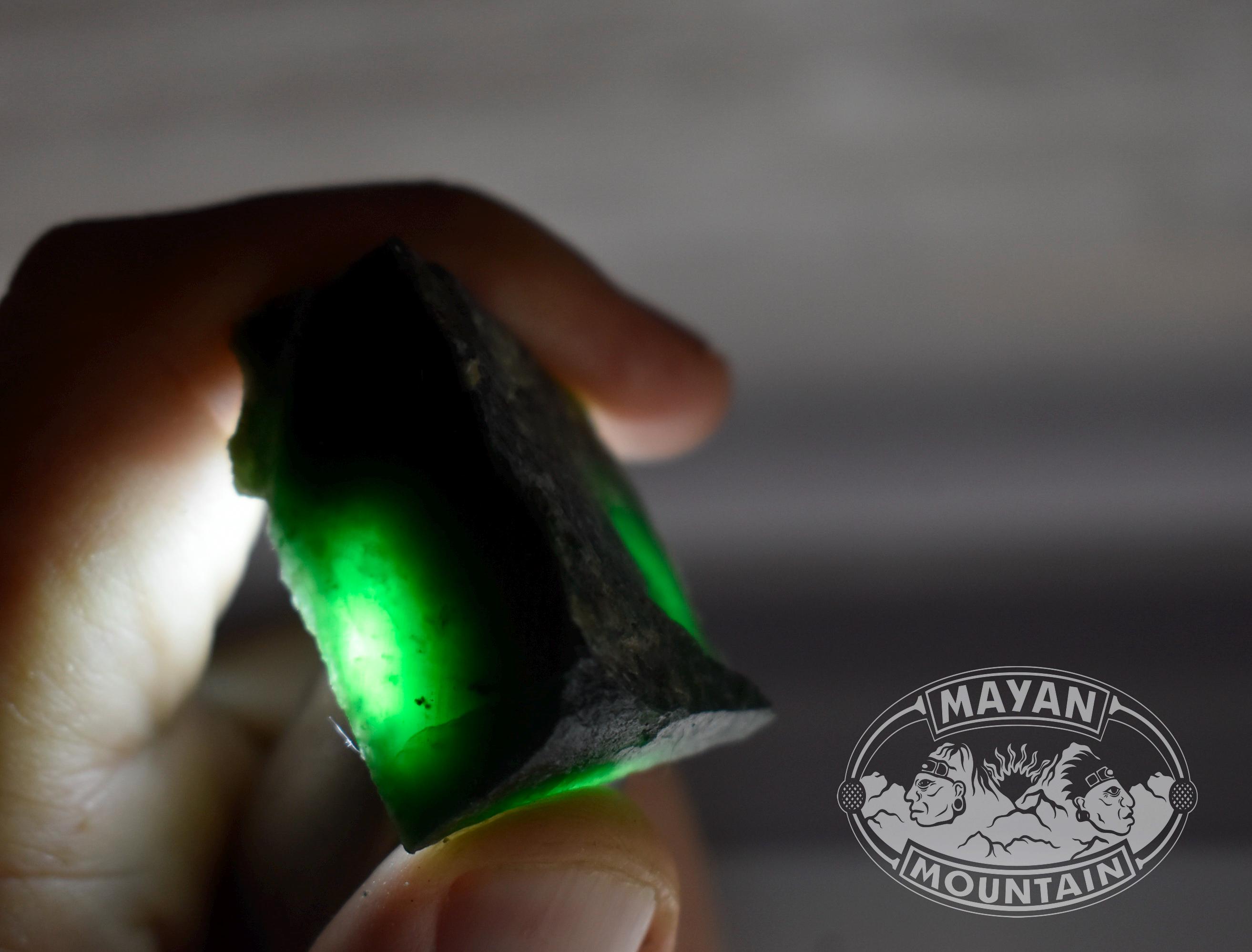 DARK IMPERIAL GREEN Rough Emerald Rough Jadeite Jade
