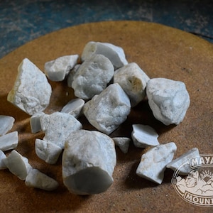 CLEARANCE LOT! 2 lbs // White Luna // Rough Jadeite Jade // Guatemalan Guatemala / Translucent // Mayan Mountain
