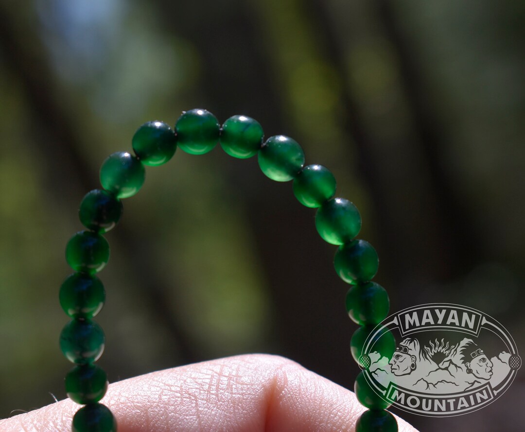 PURE IMPERIAL GREEN // Guatemalan Jadeite Jade // 31 Beads for Bracelet