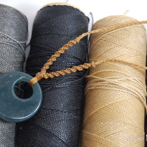 NECKLACE WORK // Sturdy Macrame // For Pendants Purchased HERE // Mayan Mountain Supply