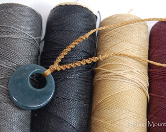 NECKLACE WORK // Sturdy Macrame // For Pendants Purchased HERE // Mayan Mountain Supply