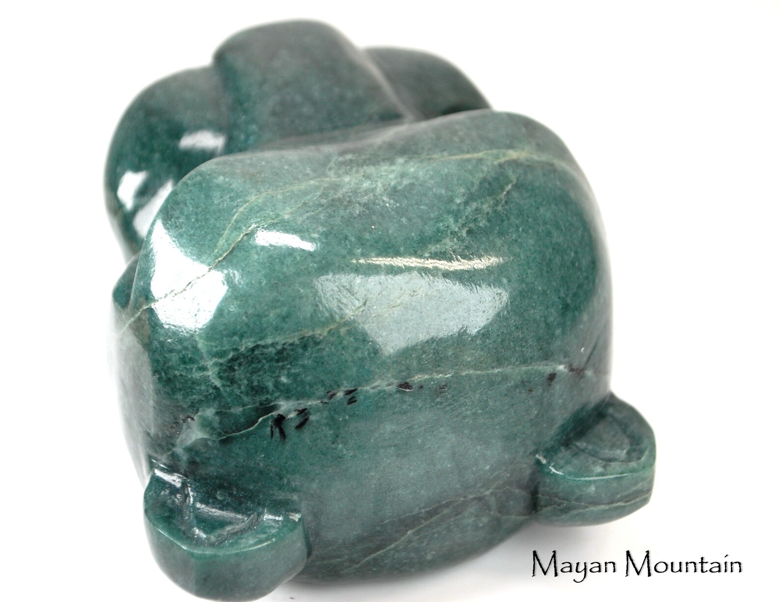 NEW HUGE // Mayan Roaring Jaguar // Jaguar Green Jade // | Etsy