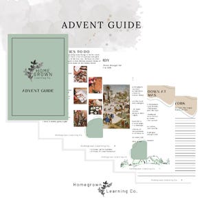 Advent Guide - Homeschool Christmas Curriculum