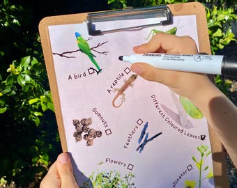 Bundle of Australian Flora and Fauna Scavenger Hunts - printable - instant download