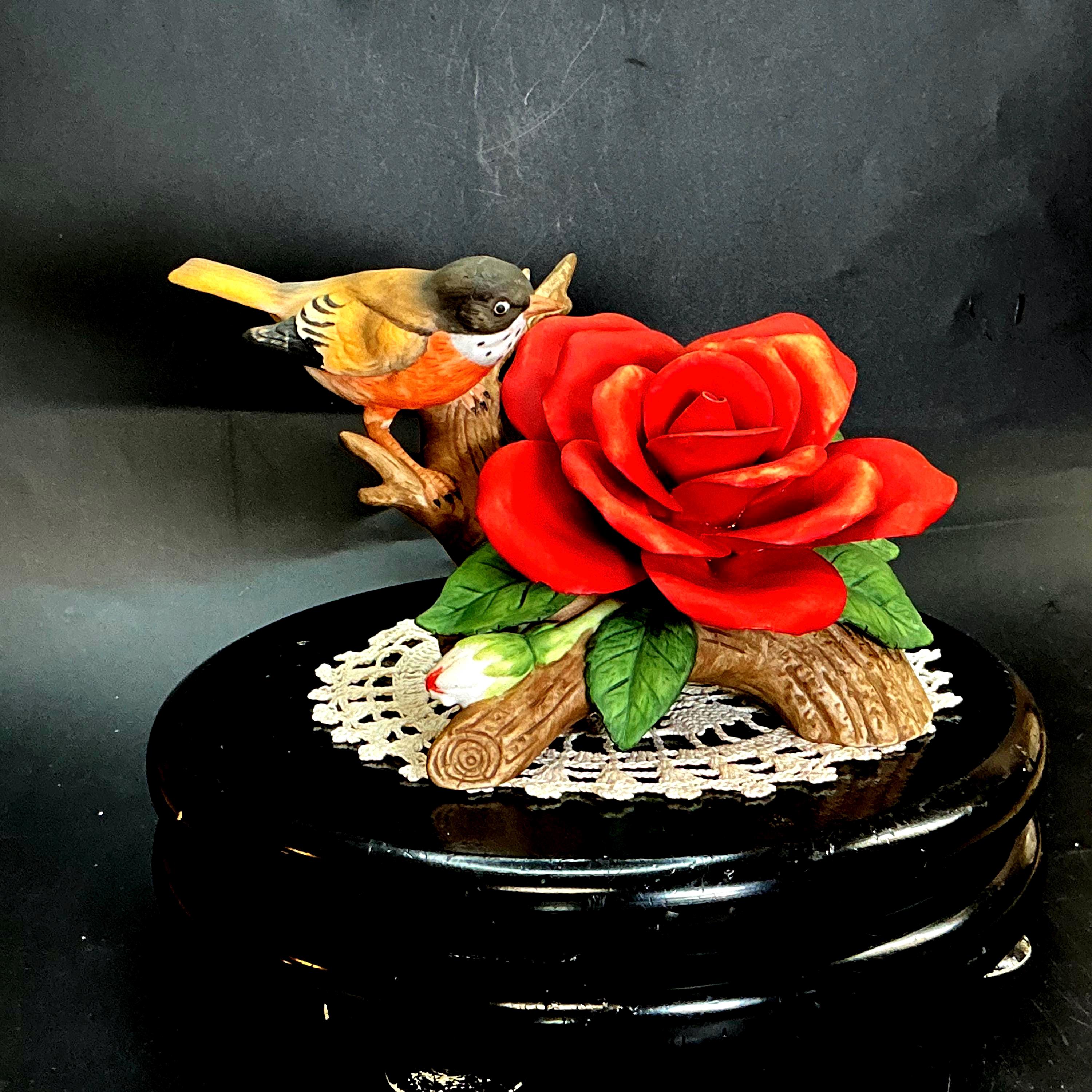 Red Robin Porcelain - Etsy