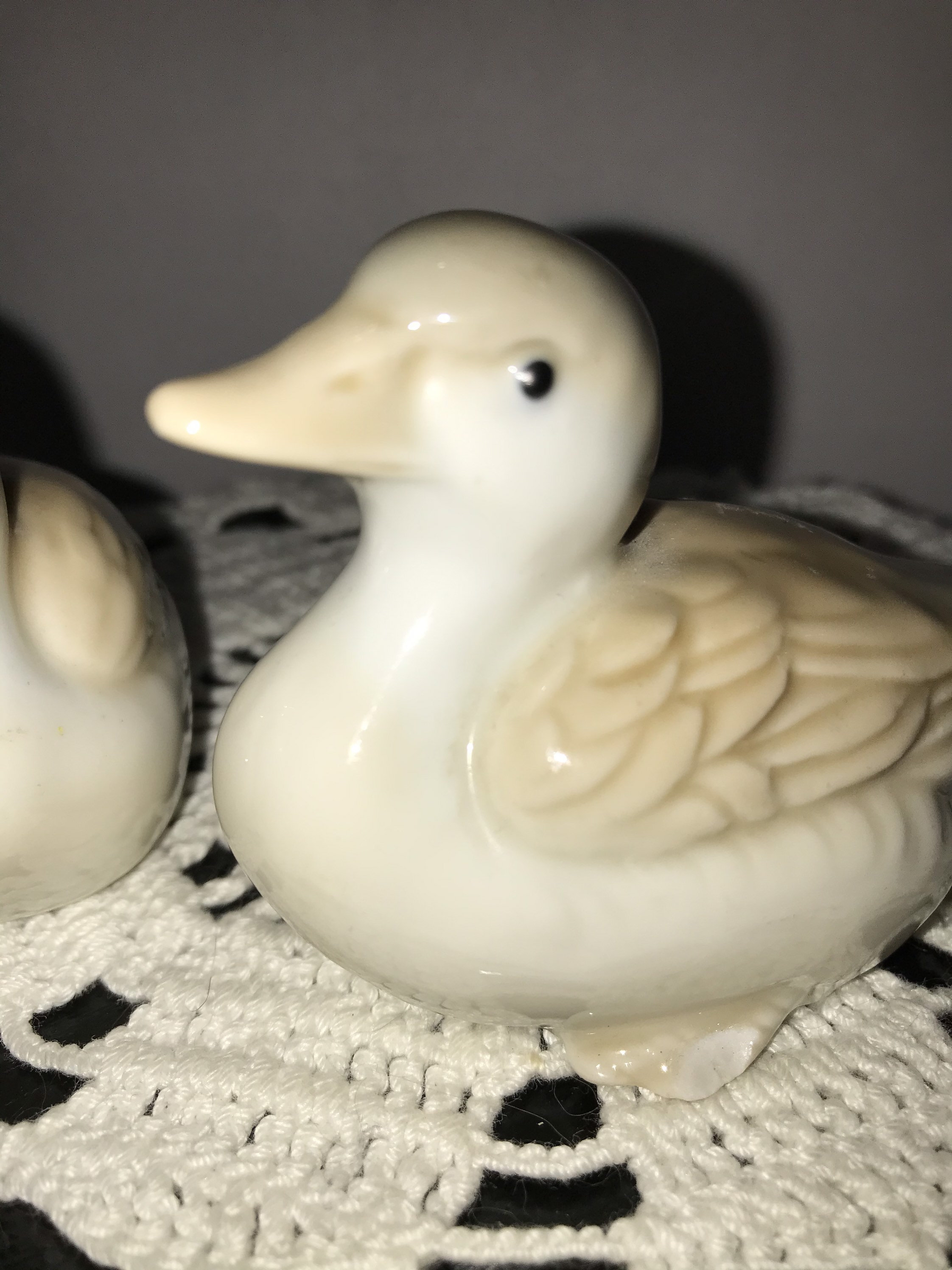 Pair Of Small HOMCO Japan Beautiful Porcelain Duck Figurines Etsy