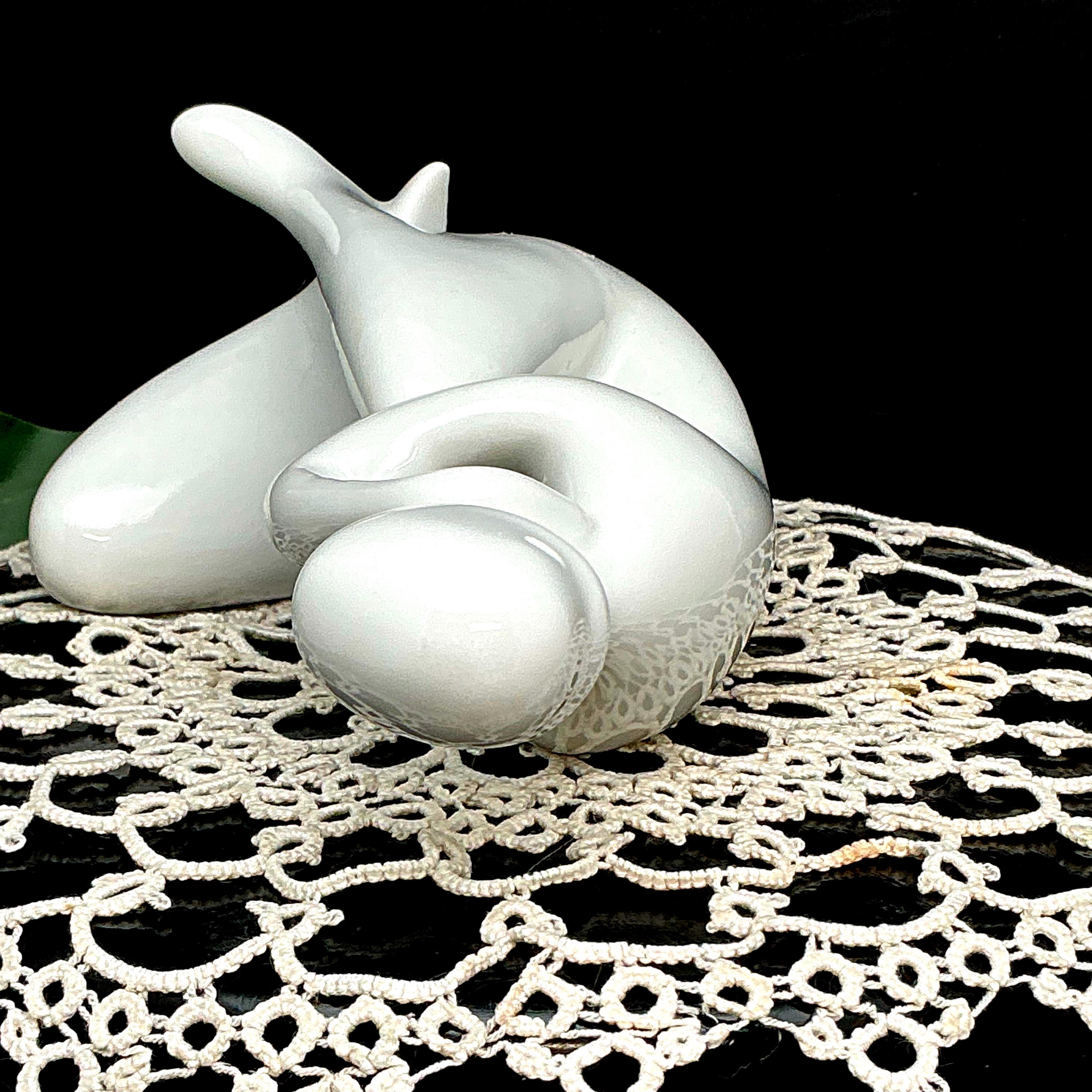 Vintage Royal Dux Porcelain Woman Figurine, Jitka Forejtova