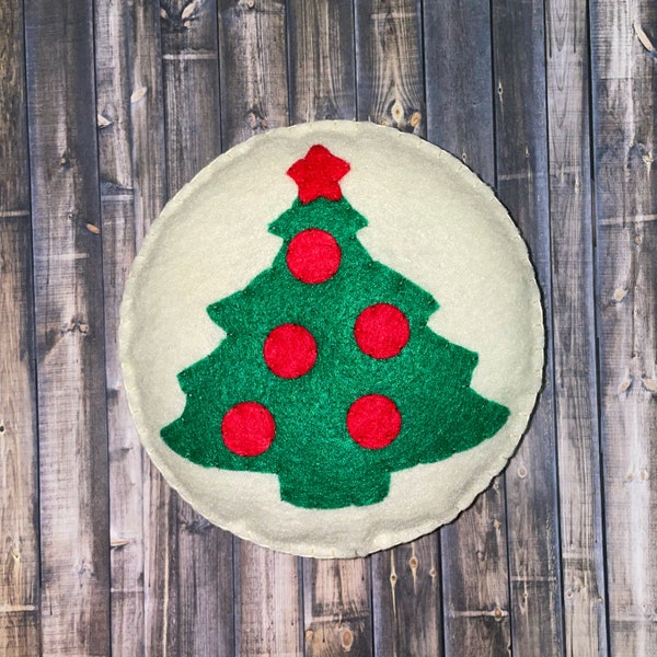 Pillsbury felt Christmas tree home decor cookie