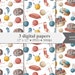 Gift Boxes Digital Papers Digital Download, Seamless Digital Background ...