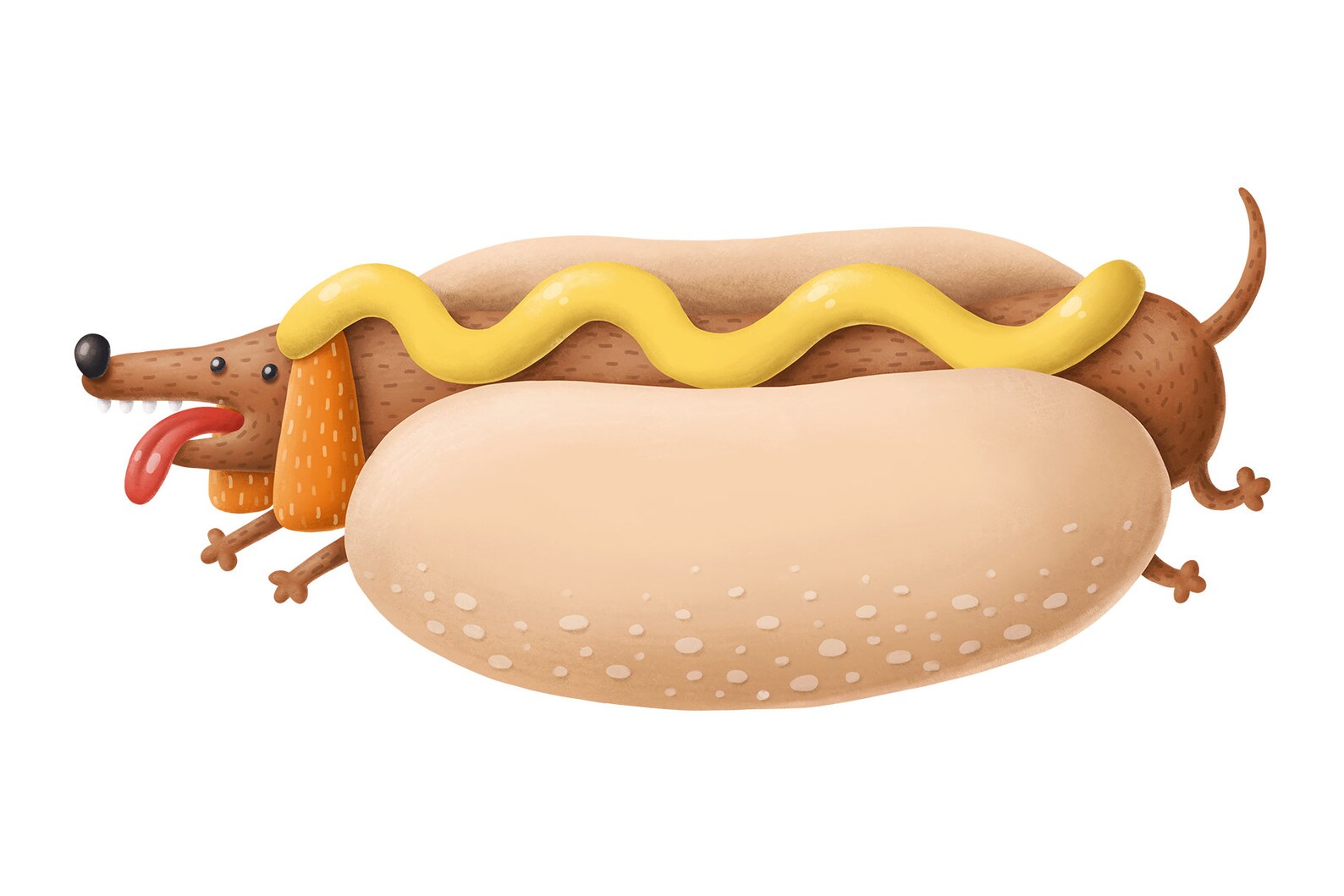 Funny Dog Characters Clipart Digital Download Digital Etsy