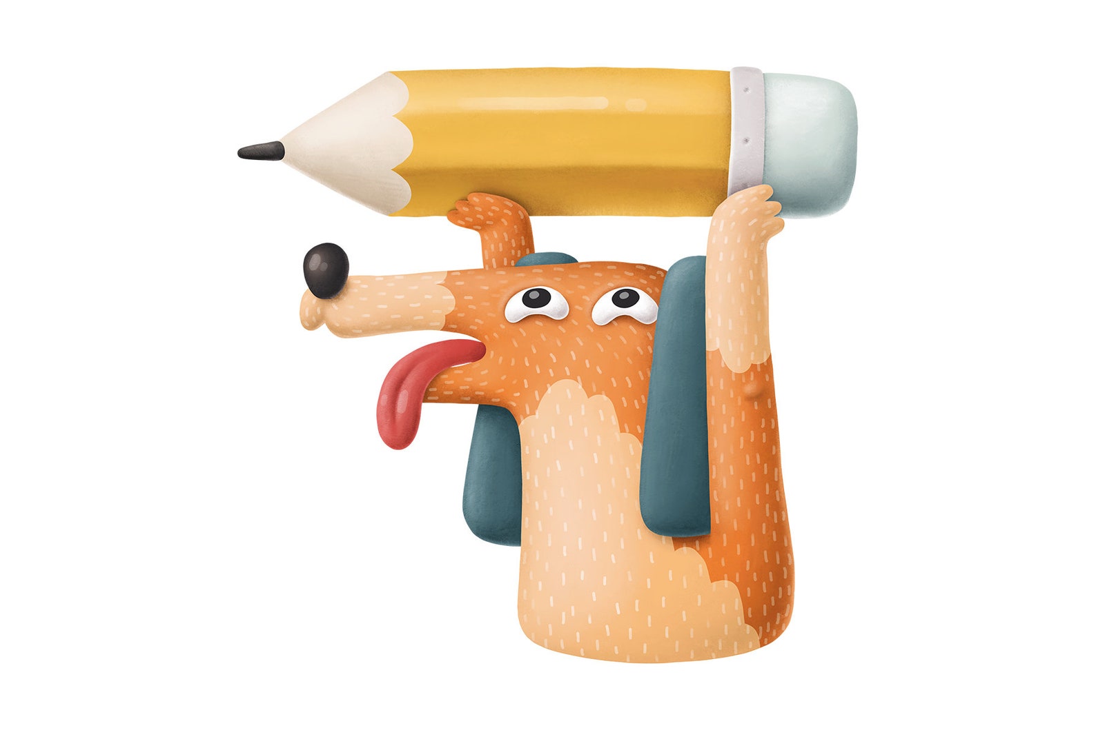 Funny Dog Characters Clipart Digital Download Digital Etsy