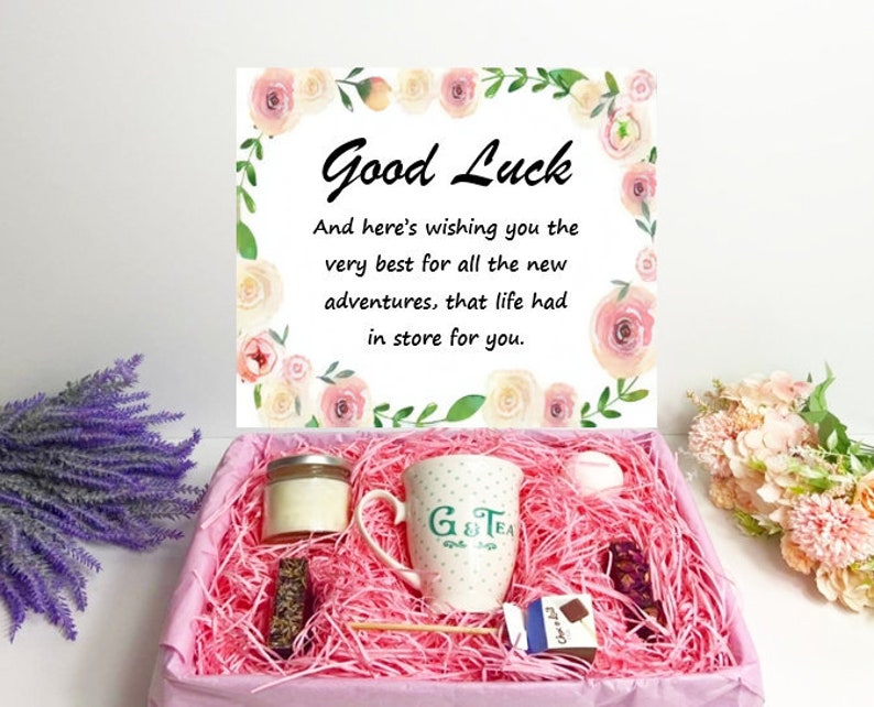 Good Luck Gifts for Her Good Luck New Job Leaving Gift Etsy UK