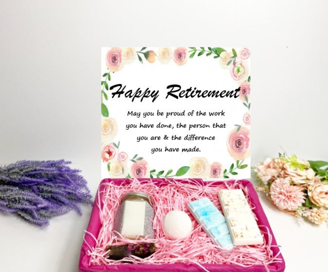 Happy Retirement Gift box Retirement Gift Retirement Gifts Etsy