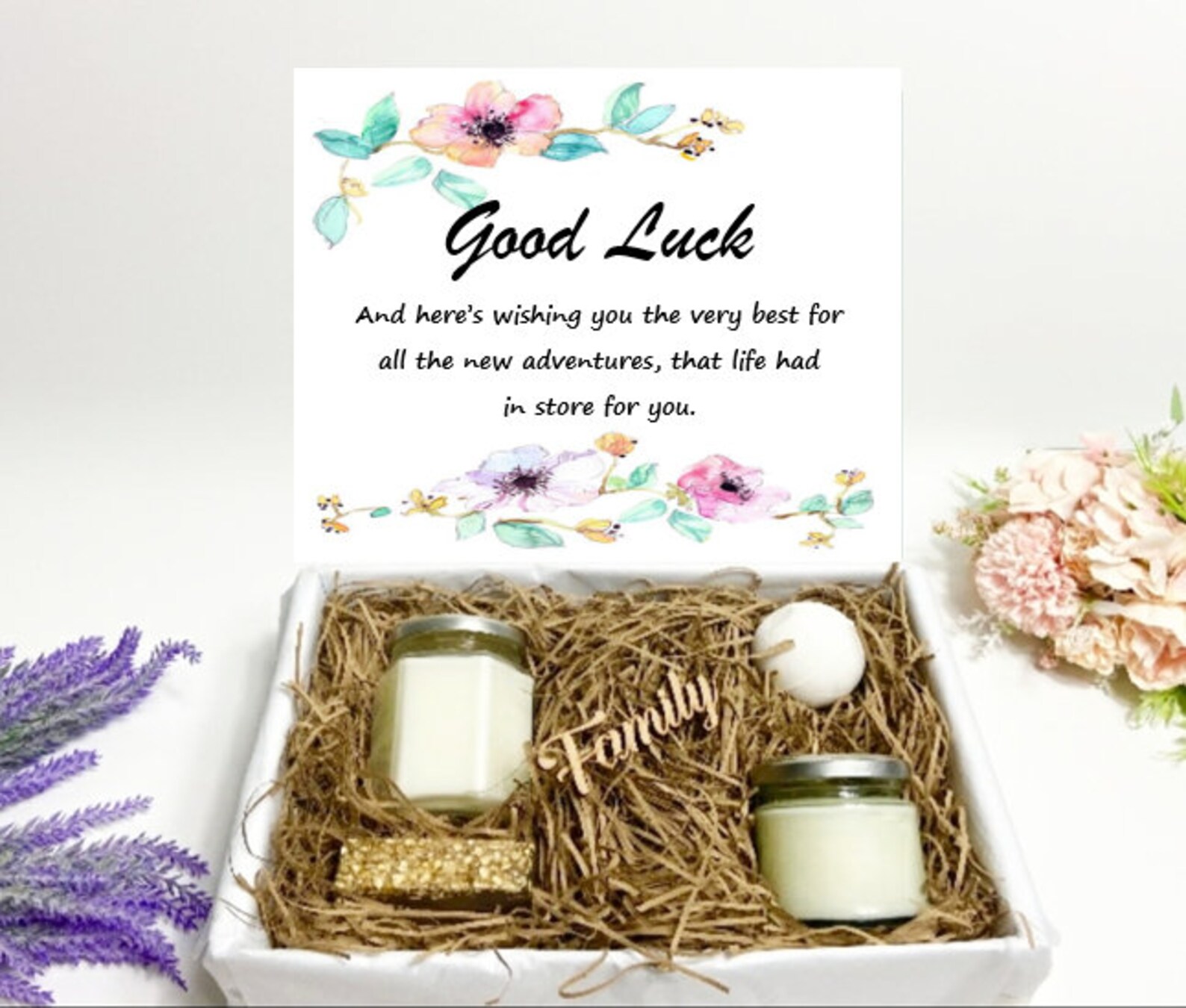 Good Luck Gifts For Her Good Luck New Job Leaving Gift Etsy
