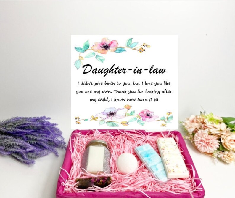 Daughter in Law Gift Candle Gift Set Personalised Daughter | Etsy