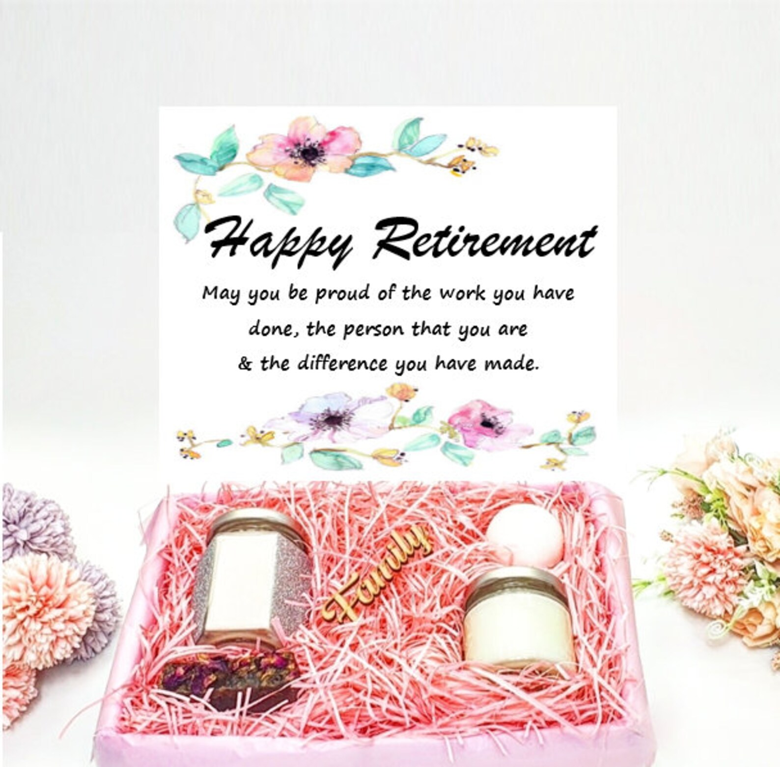 Happy Retirement Gift Box Retirement Gift Retirement Gifts | Etsy UK