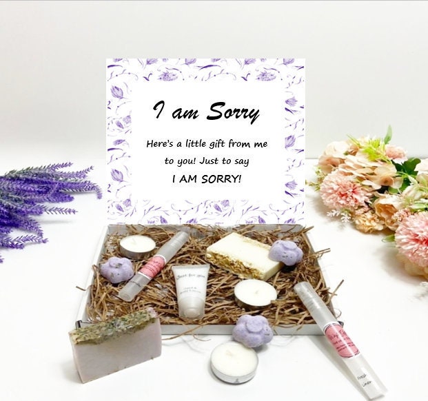 Letterbox Apology Gift Set for Her I'm Sorry Gifts Etsy