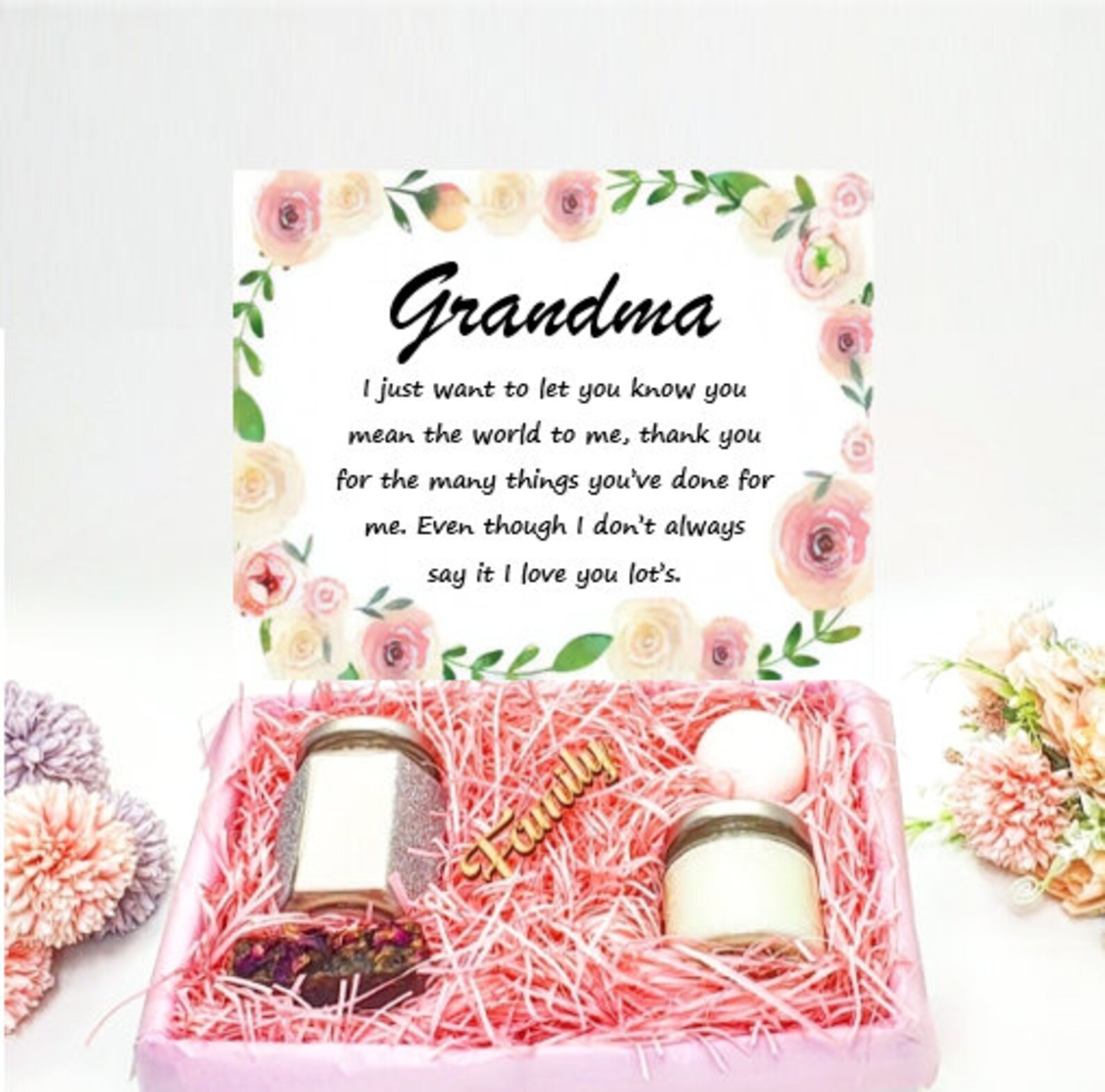 Personalised Grandma Gifts Grandma Gift Box Grandma Birthday Etsy