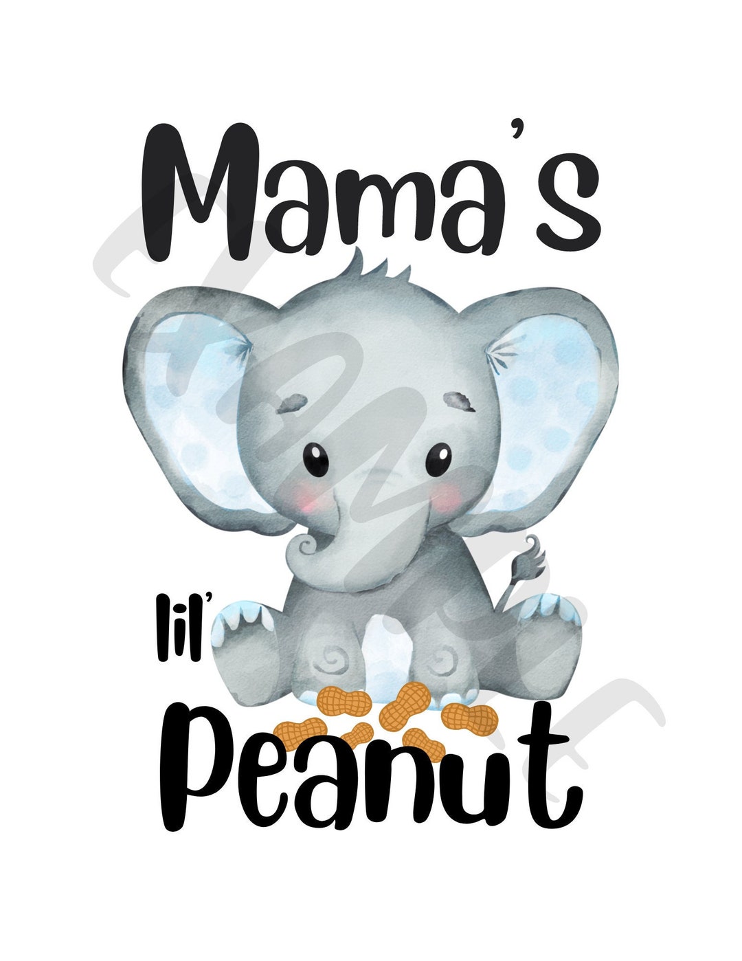 Digital Little Peanut PNG - Etsy