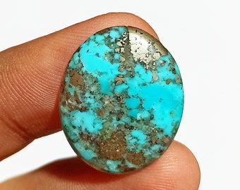 Amazing Quality Persian Turquoise Blue Color Turquoise Gemstone Oval Shape Cabochon Semi Precious Gemstone Use For Jewelry /& Pendant