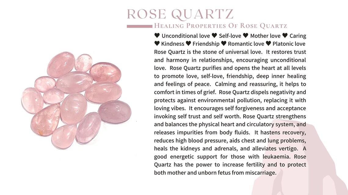 Amazing Pink Rose Quartz Loose Gemstone Cabochon Top Grade Etsy