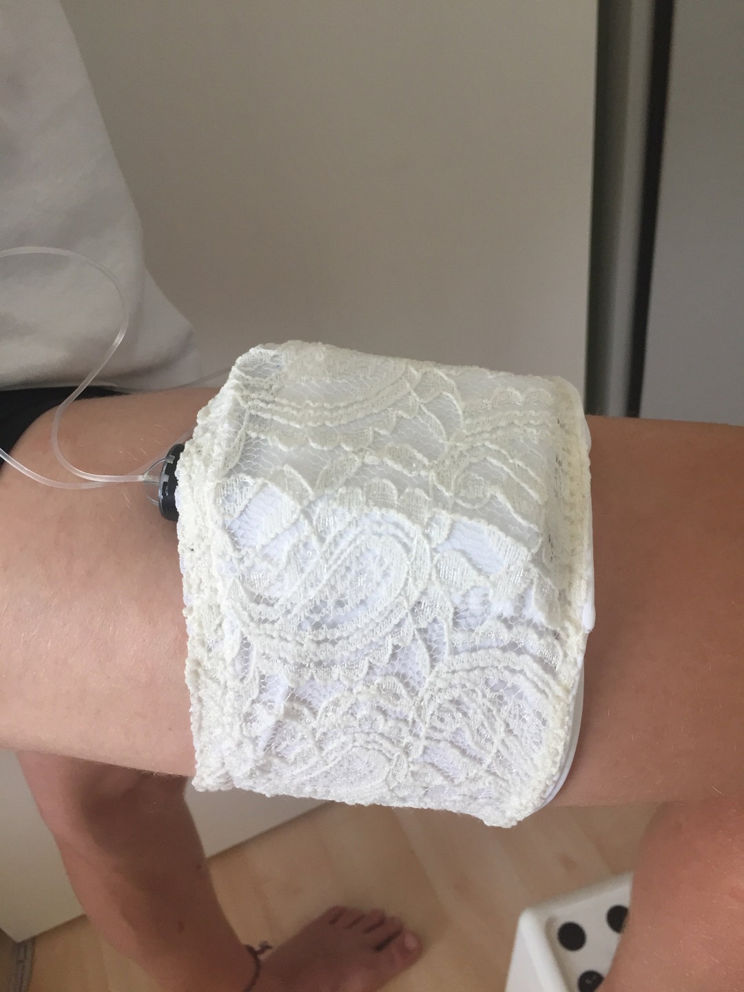 Diabetes Pumps Garter Insulin Garter Pumps Leg Pocket Lace Etsy