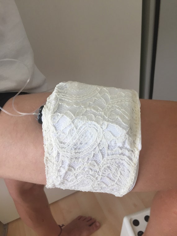 Diabetes Pumps Garter Insulin Garter Pumps Leg Pocket Lace Etsy