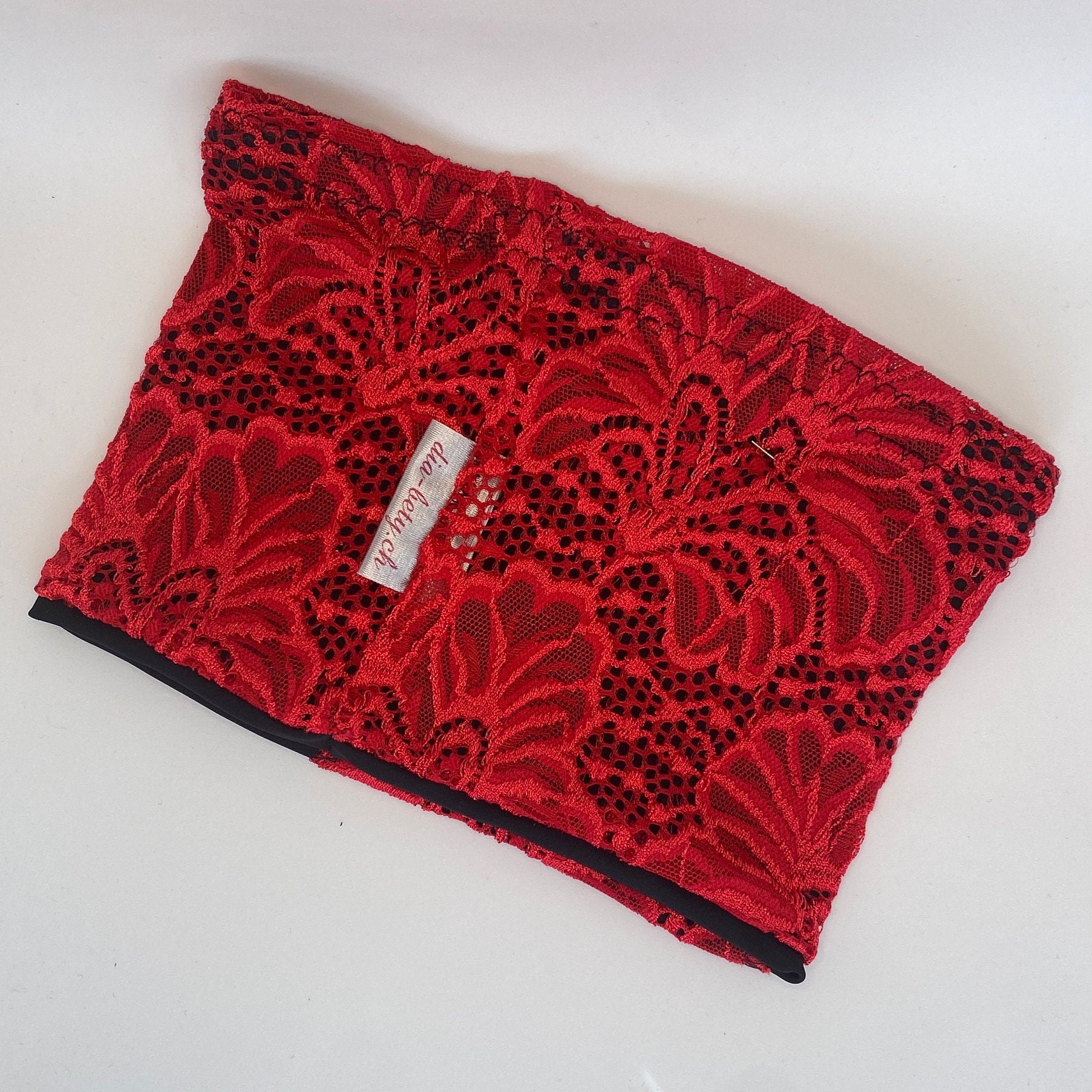 Diabetes Pump Garter, Insulin Garter, Pump Leg Bag, Lace Garter for