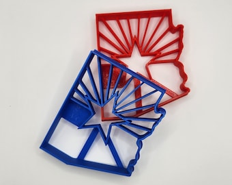 Arizona Shaped Flag Cookie/Clay Cutter