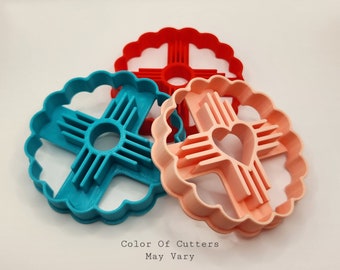 Scalloped Zia Cookie/Clay Cutter