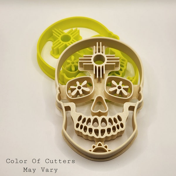 Sugar Skull Cookie/Clay Cutter