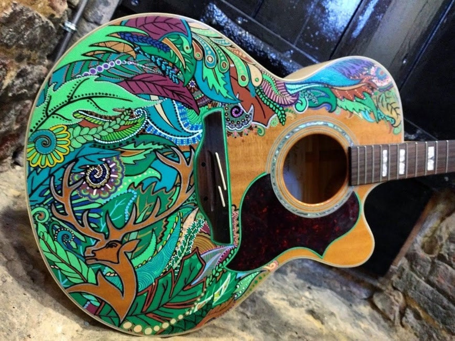 Bespoke Custom Decorated Ukulele TO ORDER Etsy UK