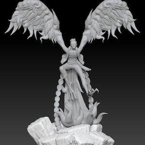 Anime Inspired Marco Digital STL File/Anime Inspired 3D Model for 3D Printing