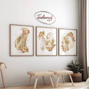 Breastfeeding Poster, Mammary Wall Art, Gynecology Wall Art, Breast Anatomy Poster, Lactation Art, Lactation Consultant Gift, Mammary Gland