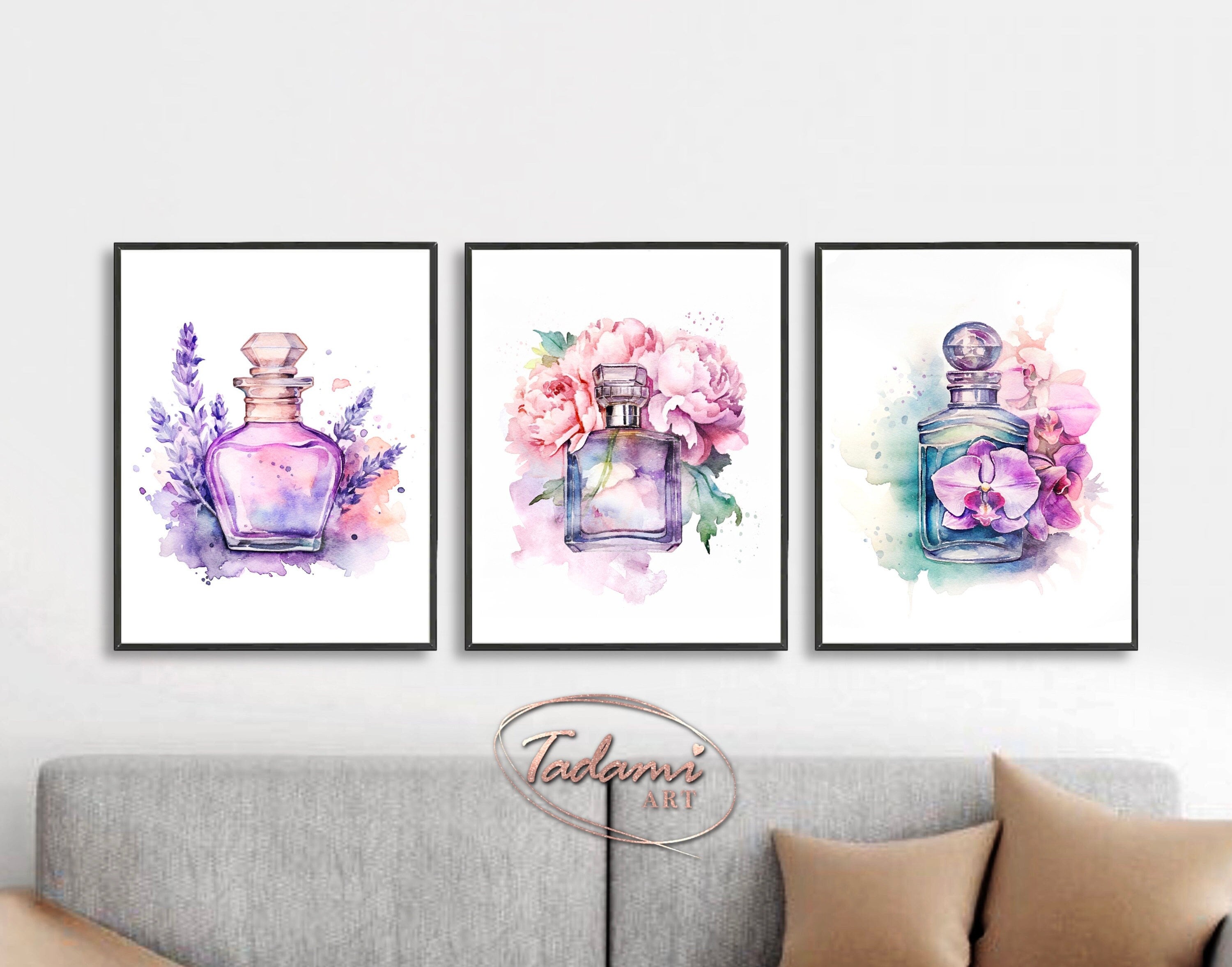 Fashion Coco Quotes Poster Print Blue Flower Perfume Wall Art Canvas  Painting Modern Trendy Pictures for Living Room Home Decor - AliExpress