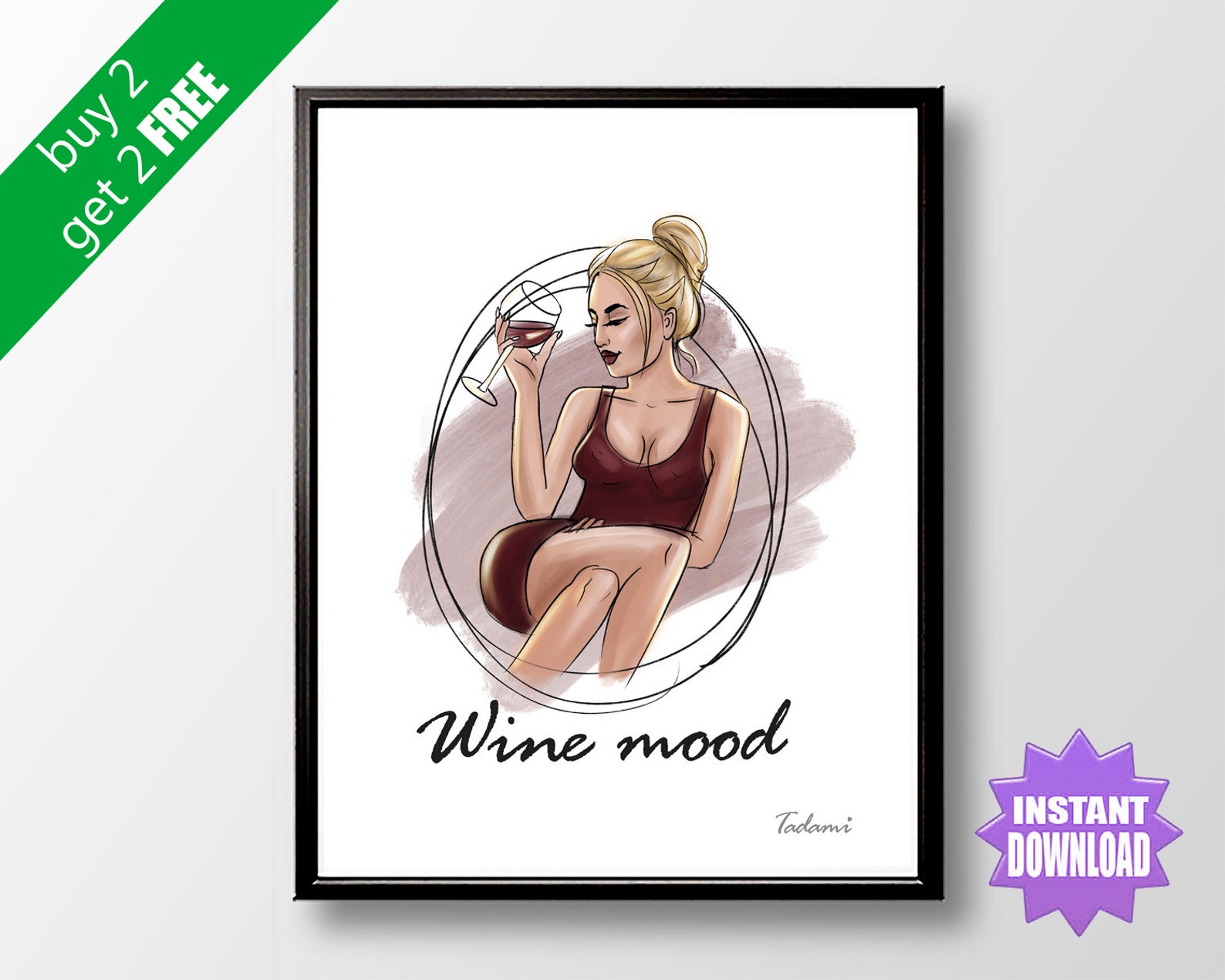 Darling just fucking own it madonna print inspirational
