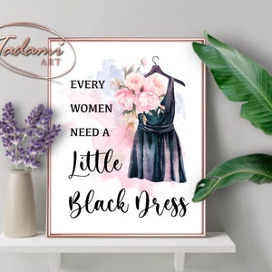 little black dress sayings WORDS: Little Black Dress