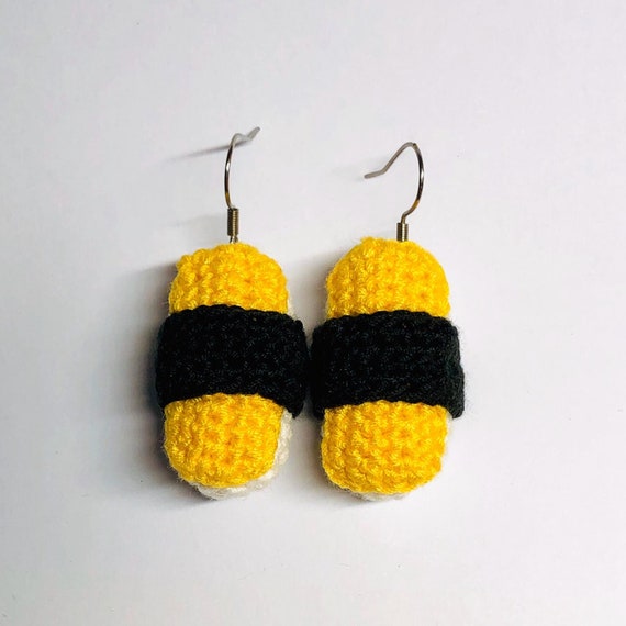 Tamago Sushi Earrings Etsy