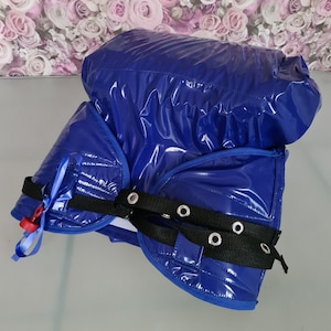 Lockable spreader pants Omutsu Spreading Diaper Adult Baby double PVC inside and outside with Segufix magnetic lock