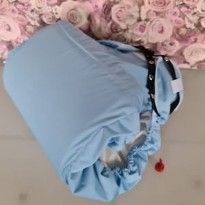 Monster MEGA Spreading Pants Spreading Diaper Adult Baby PUL outside inside PVC film with Segufix magnetic lock